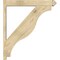 Ekena Millwork Funston Arts & Crafts Rough Sawn Outlooker, Douglas Fir, 6"W x 38"D x 42"H OUT06X38X42FST03RDF - alternate 4